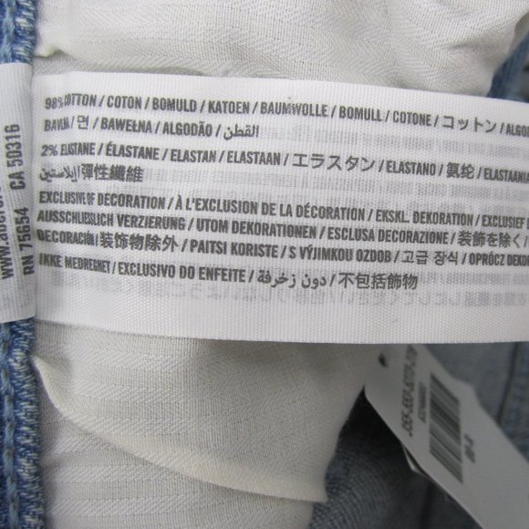 Hollister Cropped Jeans size 00R, W23 L25 NEW - Picture 6 of 12